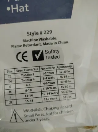 Uniforme de capitán de barco blanco para niños