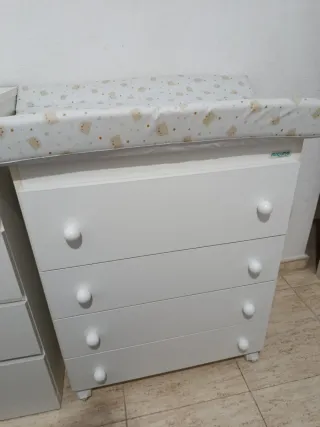 Cambiador bebé Micuna blanco