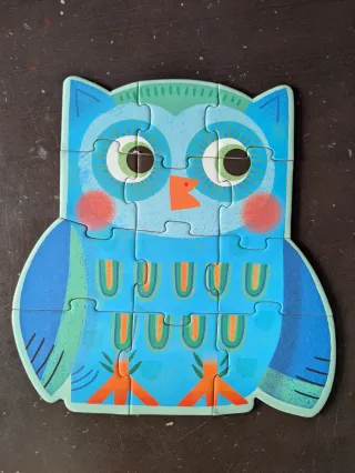 Puzzle Djeco Primo 3 Piezas Bosque