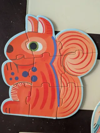 Puzzle Djeco Primo 3 Piezas Bosque