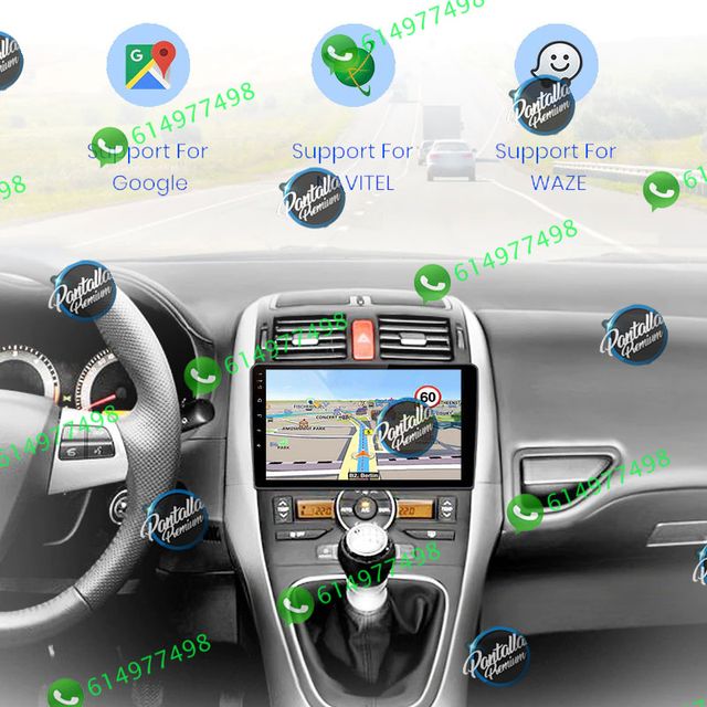 Radio Pantalla CARPLAY GPS para Toyota Auris E150