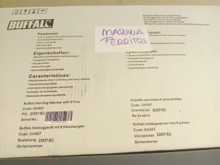 Máquina perritos calientes Buffalo DA567