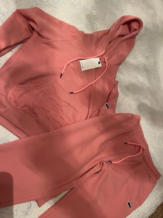 Conjunto Deportivo Lacoste Rosa