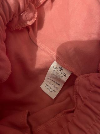 Conjunto Deportivo Lacoste Rosa