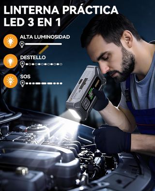 Arrancador Coche Compresor Aire WIRSHK W20