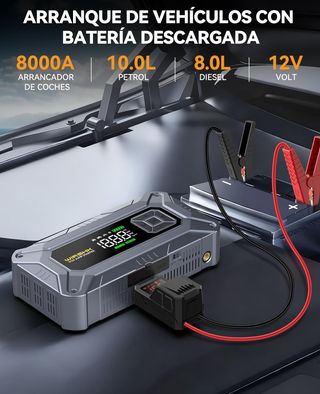 Arrancador Coche Compresor Aire WIRSHK W20