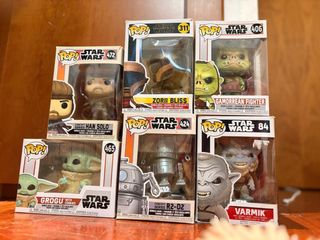 Lote 6 Funko Pop Star Wars