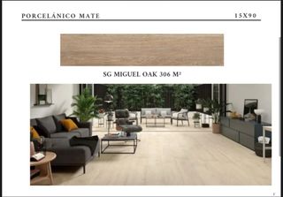 OFERTA MADERAS PORCELÁNICO 15x90 5,50 €/m²