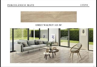 OFERTA MADERAS PORCELÁNICO 15x90 5,50 €/m²