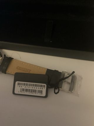 Orologio Orient Uomo Pelle Nero