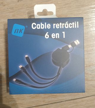 Cable retráctil NK 6 en 1