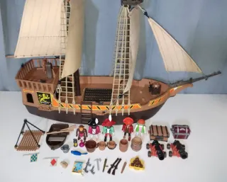 Barco Pirata Playmobil 3750 antigua coleccion