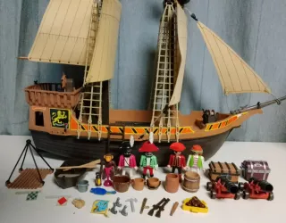 Barco Pirata Playmobil 3750 antigua coleccion