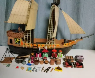 Barco Pirata Playmobil 3750 antigua coleccion