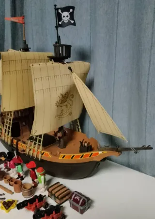 Barco Pirata Playmobil 3750 antigua coleccion