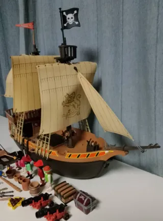 Barco Pirata Playmobil 3750 antigua coleccion