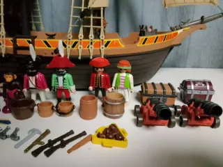 Barco Pirata Playmobil 3750 antigua coleccion