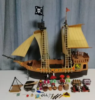 Barco Pirata Playmobil 3750 antigua coleccion