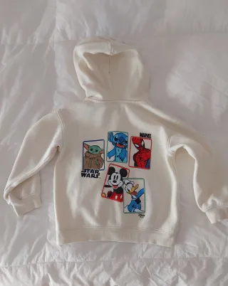 Sudadera Disney 100 Mickey Donald Spiderman