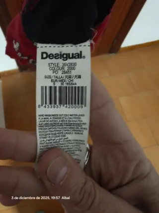 Vestido Desigual  floral