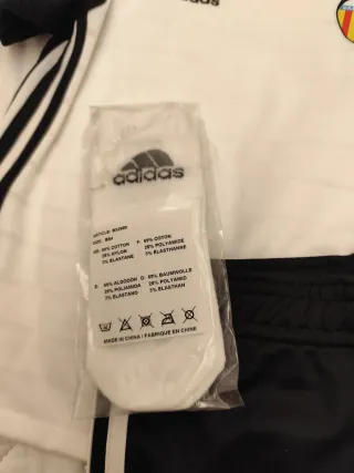 Equipación Valencia CF niño Adidas