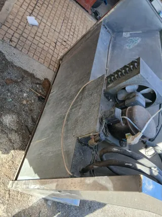 Nevera expositora de cristal