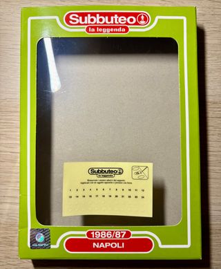 Subbuteo La Leggenda Team Squadra Napoli 1986/87