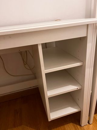 Escritorio Ikea madera blanco