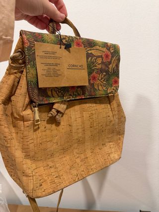 Bolso Mochila Corkcho