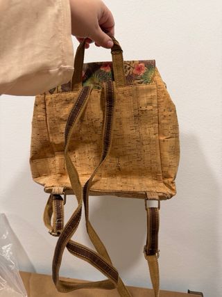Bolso Mochila Corkcho