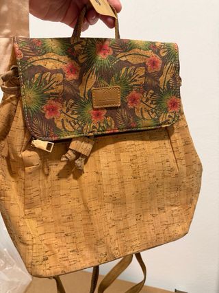 Bolso Mochila Corkcho