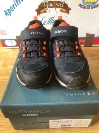 Zapatillas Geox Trekking unisex. Talla 35