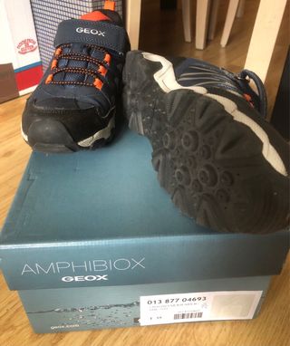 Zapatillas Geox Trekking unisex. Talla 35