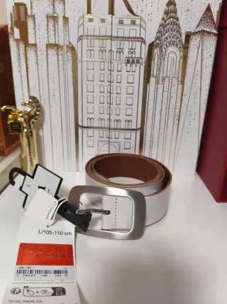 Pack 3 Cinturones Talla Grande,uno de cuero