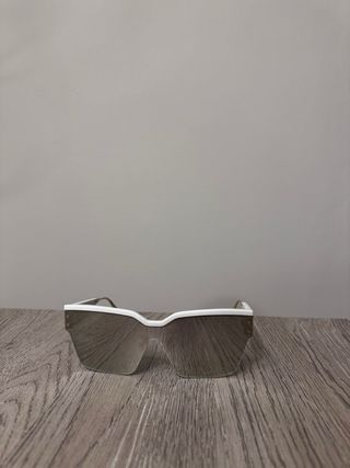 Occhiali da sole Dior donna bianchi lente specchio