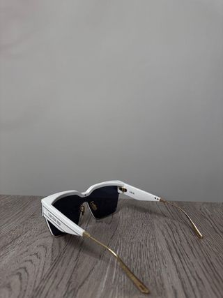 Occhiali da sole Dior donna bianchi lente specchio