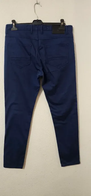 Pantalón Zara Azul hombre