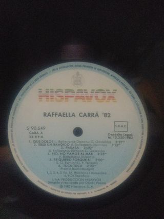 Vinilo Raffaella Carrá 82