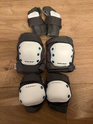 Pack coderas, rodilleras y muñequeras Oxelo