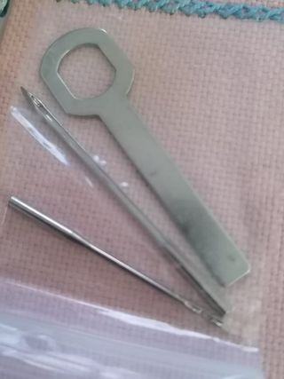 Herramienta de costura para cuero