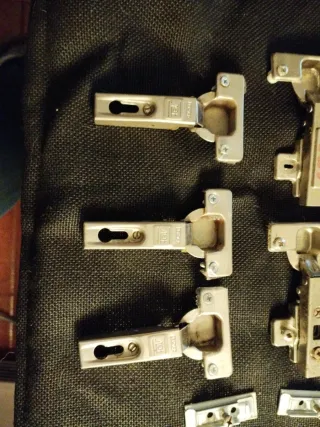 5 Bisagras Cocina Metálicas