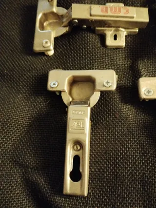 5 Bisagras Cocina Metálicas