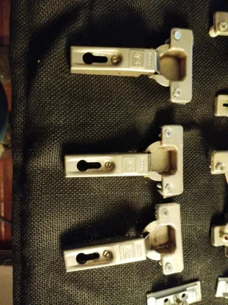 5 Bisagras Cocina Metálicas