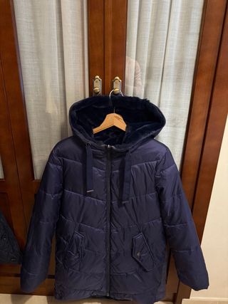 Abrigo reversible Spirit marino talla 38