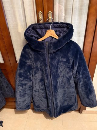 Abrigo reversible Spirit marino talla 38