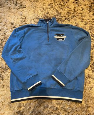 North Sails Sudadera Media Cremallera Azul