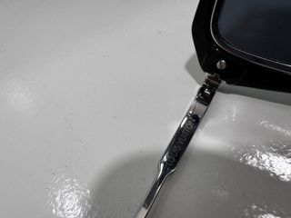 Occhiali da sole Louis Vuitton neri e argento