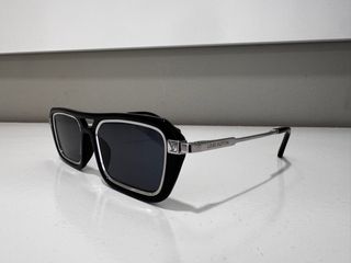 Occhiali da sole Louis Vuitton neri e argento