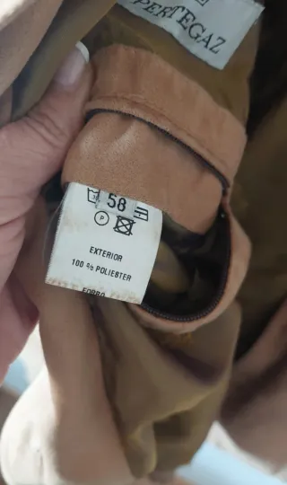 Cazadora Harrington Hombre Beige