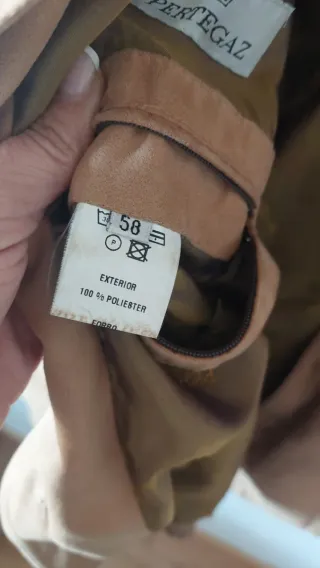 Cazadora Harrington Hombre Beige